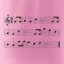 Veľa šťastia zdravia - noty