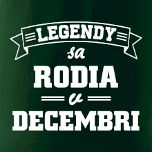 Legendy sa rodia v decembri