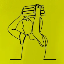 Študent a kniha jedným ťahom