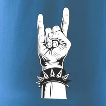 Rock ruka s náramkom