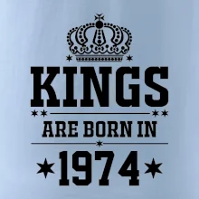 Kings are born in 1974