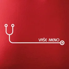 Doktor a sestrička - stetoskop s menom Doktor a sestrička - stetoskop s menom