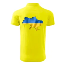 Ukrajina vlajka mapa Ukrajina vlajka mapa