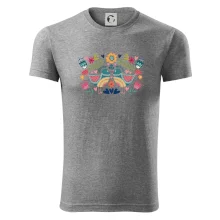 Folklór - dva farebné vtáčiky