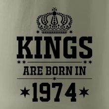 Kings are born in 1974