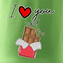 I love you and chocolate
