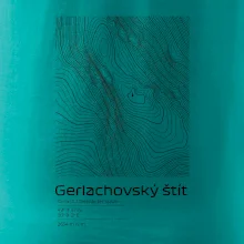 Gerlachovský štít - vrstevnice v obdĺžniku