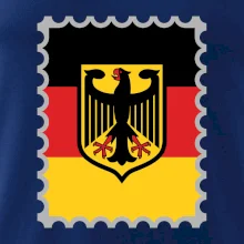 Nemecká známka - vlajka