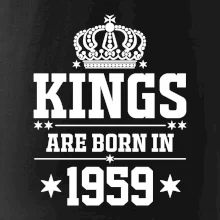 Kings are born in 1959 Kings are born in 1959