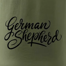 German shepherd - nápis okrasny - nápis okrasný German shepherd - nápis okrasny - nápis okrasný