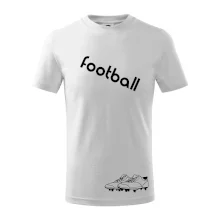 FOOTBALL nápis šikmo