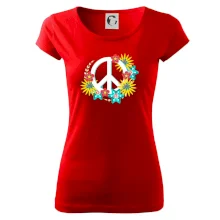 Peace symbol abstraktný