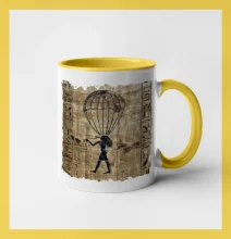 Egyptské hieroglyfy parašutista