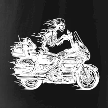 Cestovní motorka kostra
