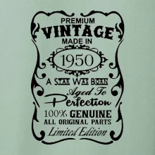 Vintage Etiketa - 1950