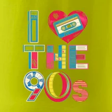 Aj love 90s - srdce a kazeta