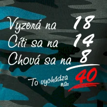 Vyzerá, cíti sa, chová sa - 40 rokov Vyzerá, cíti sa, chová sa - 40 rokov