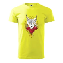 Rys s červenými ružami (Pecka design)