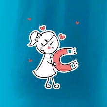 Párový motív - panáčik a magnet