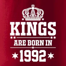 Kings are born in 1992
