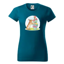 Veľkonočný zajačik tulipány