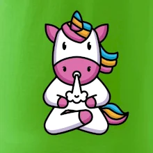 Yoga fučiaci jednorožec