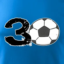 Futbal okrúhle narodeniny 30