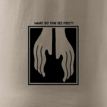What do you see first? Gitara - Ruky