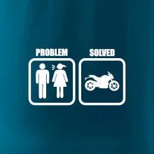 Problém cestná motorka
