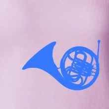 Blue French Horn