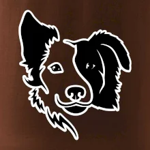 Border kólia obrys hlavy