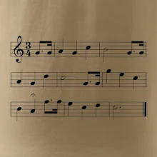 Veľa šťastia zdravia - noty