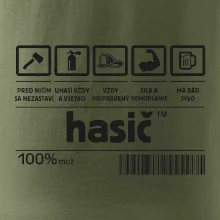 Čiarový kód - Hasič / hasička