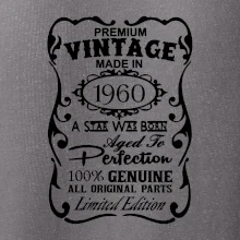 Vintage Etiketa - 1960