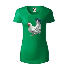 Sliepka kreslená biela