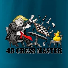 Donald Trump prohrává šachy s kachnou