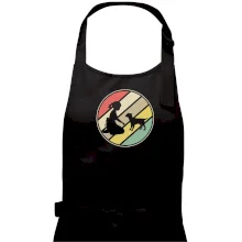 Retro kruh - dievča a šteňa Retro kruh - dievča a šteňa