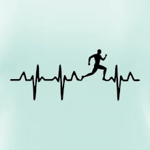 EKG bežec - muž