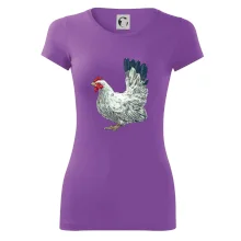 Sliepka kreslená biela