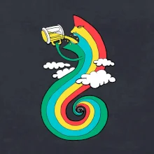 Pijem ako dúha (Pecka design)