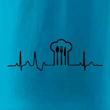 EKG kuchár čiapky a príbory