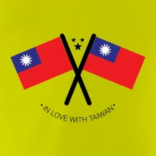 In love with Taiwan - vlajky