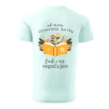 Ak mám otvorenú knihu, tak vás nepočujem