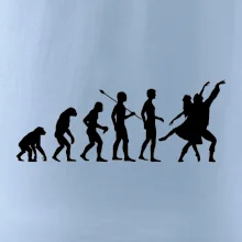 Evolúcia tanec - tancujúca dvojica