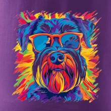 Bradáč farebný štýl 70s