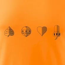 Prší - Faraon - farby hracích kariet