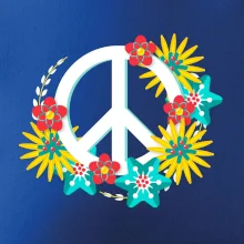 Peace symbol abstraktný Peace symbol abstraktný