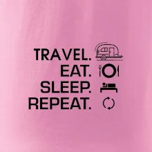 Eat sleep travel - Malý príves