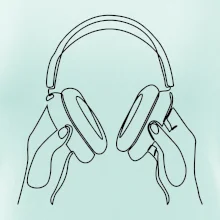 Slúchadlá jedným ťahom