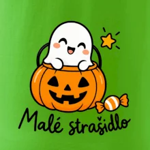 Malé strašidlo - duch v tekvicovom vedierku